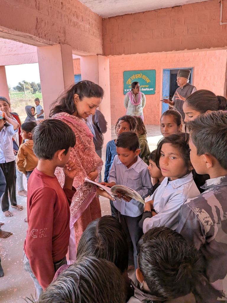 Play for Progress - Reading session
